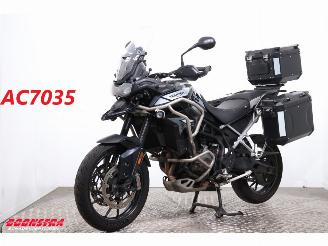 škoda motocykly Triumph Tiger 900 GT Pro Akrapovic Heizgriffe Cruise Bluetooth SHZ 2021/1