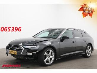 Voiture accidenté Audi A6 Avant 45 TFSI S-Line LED 360° Clima Cruise 2020/2