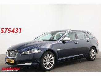 uszkodzony samochody osobowe Jaguar XF Sportbrake 3.0D S Aut. Glasdak Navi Leder SHZ 2013/3