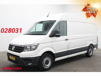 krockskadad bil bedrijf Volkswagen Crafter 35 2.0 TDI L2-H2 DSG Airco Navi Cruise Camera AHK PDC 2018/4