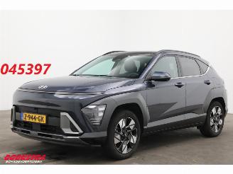 krockskadad bil auto Hyundai Kona 1.6 GDI HEV Premium Ventilatie ACC LED Pano Memory 360° AHK. 2024/4