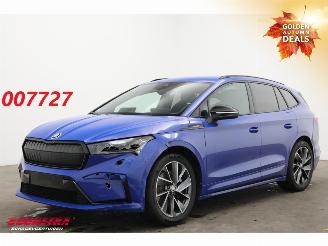 skadebil auto Skoda Enyaq 85 Sportline Matrix ACC LRHZ Camera Memory 2024/9