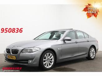 uszkodzony samochody osobowe BMW 5-serie 535i HE Schuifdak Leder Navi Clima Cruise Camera SHZ PDC 2012/3