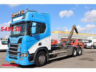 Vaurioauto  trucks Scania R R500 6X2 Retarder VDL Haakarm Standclima Leder Navi Camera 2019/4