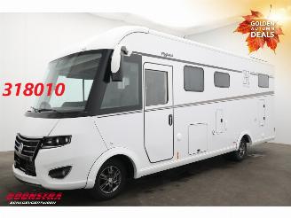 damaged campers Frankia  Platin Pure i7400 GD 519 CDI 9G-T **NIEUW/NEU** Level Solar Hefbed Single Beds ACC 2024