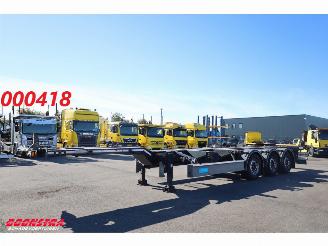 damaged trailers Veldhuizen  Portmaster PM-3-S Ausziehbar 20-45 ft. BY 2021 2021/10