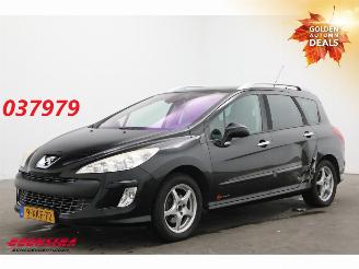 krockskadad bil auto Peugeot 308 SW 1.6 VTi Aut. XT Pano Navi Clima Cruise PDC AHK 2009/4