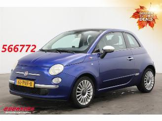 Schadeauto Fiat 500 1.2 Automaat Lounge Pano Airco Bluetooth 2011/3