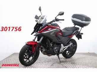 krockskadad bil motor Honda  NC 750X ABS Topkoffer 2019/12