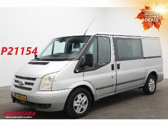 Schade bestelwagen Ford Transit 280M 2.2 TDCI 140 PK DoKa Limited Leder Navi Airco Cruise AHK 2012/8