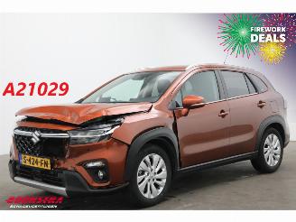 damaged passenger cars Suzuki S-Cross 1.4 Boosterjet Select Smart Hybrid ACC Navi Clima Camera SHZ AHK 2022/3