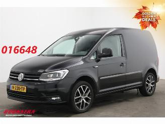 krockskadad bil bedrijf Volkswagen Caddy 2.0 TDI L1-H1 DSG Leder Xenon Navi Airco Cruise PDC 2019/1