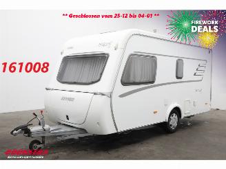 krockskadad bil caravan Eriba  Nova 425 Light Luifel Dwarsbed BY 2016 2016/4