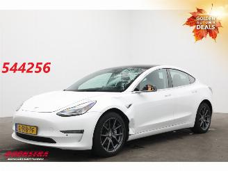 Voiture accidenté Tesla Model 3 Long Range AWD 75kWh Full self Drive Led Leder Pano 2019/11