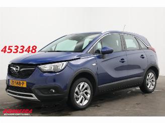 damaged passenger cars Opel Crossland 1.2 T. Innovation Navi Clima SHZ LHZ Orig NL! 53.381km! 2019/8