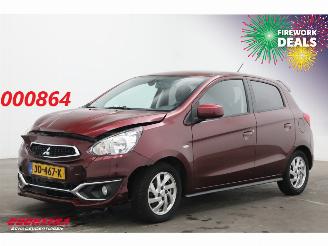 Unfallwagen Mitsubishi Space-star 1.0 Intense Airco Radio 72.995 km! 2016/2