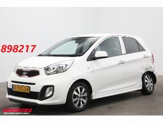 Schadeauto Kia Picanto 1.0 CVVT Plus Pack Leder Clima 35.921 km! 2015/2