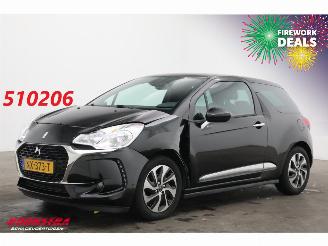 damaged passenger cars DS Automobiles DS 3 1.2 PureTech So Chic Navi Clima Cruise PDC 44.823 km! 2017/5
