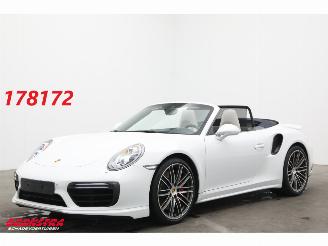 Unfallwagen Porsche 911 Cabrio 3.8 Turbo 991.2 PDLS+ Sport Chrono Ventilatie Bose Memory Camera 2016/6
