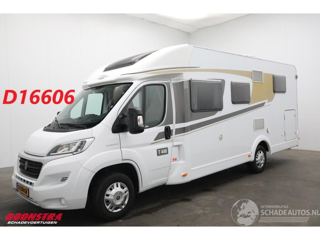 Carado  T 448 Capron 2.3 130 PK Automaat Fransbed Schotel Hefbed Zonnepaneel Airco Cruise