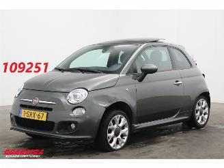 Coche accidentado Fiat 500 S 0.9 TwinAir Aut. Sport Schuifdak Leder Clima Camera 142.002 km! 2013/12