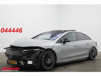 Schadeauto Mercedes EQE AMG 53 4MATIC+ 90 kWh Pano 360° HUD AR Burmester 830 km!! 2025/6