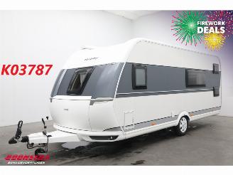 damaged caravans Hobby  540 De Luxe Mover Fietsendrager Luifel Frans Bed Stapelbed BY 2019 2019/11
