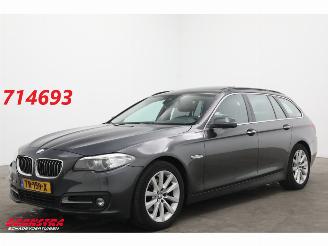 uszkodzony samochody osobowe BMW 5-serie Touring 520d Aut. High Executive Pano BiXenon Leder Navi Clima Cruise SHZ AHK 2014/5
