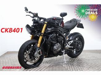 damaged motor cycles Triumph Speed Triple 1200 RS Akrapovic LED Cruise 120 km!! 2025/10