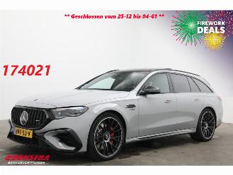 krockskadad bil auto Mercedes E-klasse AMG 53 4MATIC+ Night Ed. Superscreen 3D AR Burmester HUD 360° AHK 2025/7