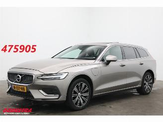 skadebil auto Volvo V-60 2.0 T6 Recharge AWD Inscription Pano LED ACC H/K Camera LRHZ 2021/10