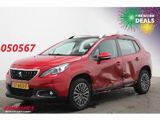 Vaurioauto  passenger cars Peugeot 2008 1.2 PureTech Active Pano Navi Airco Cruise PDC 77.152 km! 2018/5