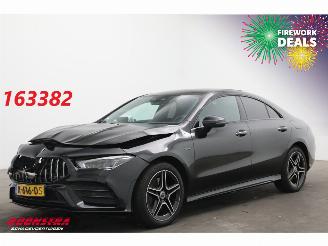 krockskadad bil auto Mercedes Cla-klasse 250e AMG Pano LED ACC Memory Camera 2020/12
