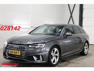 skadebil auto Audi A4 Avant 40 TFSI Sport S-Line LED Navi Clima Cruise SHZ PDC 2019/1