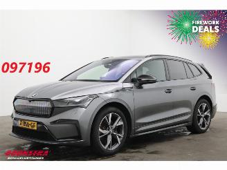 skadebil auto Skoda Enyaq 80 Sportline LED ACC Memory Canton HUD SHZ AHK 2023/11