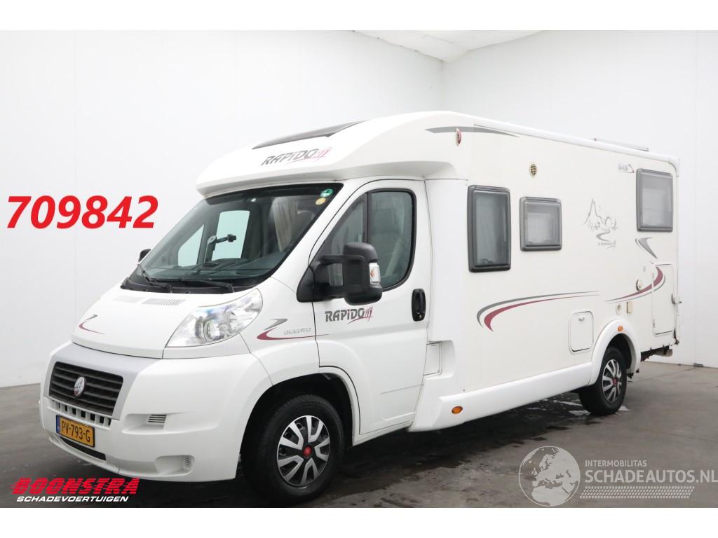 Rapido 643F 2.3 MJ Luifel Solar Fietsendrager Dwarsbed