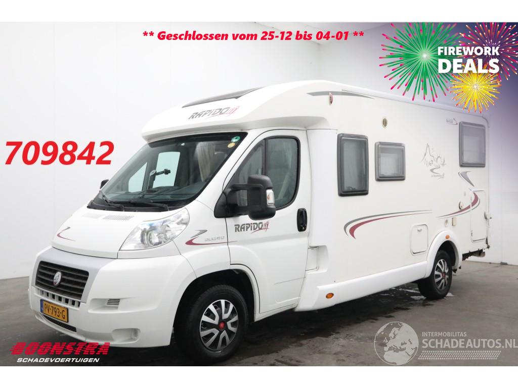 Rapido 643F 2.3 MJ Luifel Solar Fietsendrager Dwarsbed