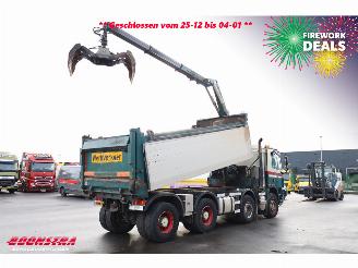 GINAF  4241 S 8X4 Kipper HMF 1643 Z2 Kran Euro 5 picture 3