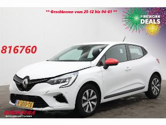 krockskadad bil auto Renault Clio 1.0 TCe 90 Equilibre Navi Airco Cruise PDC 57.608 km! 2022/11
