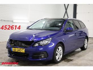 Unfallwagen Peugeot 308 SW 1.5 BlueHDi Active Pano Leder Navi Clima Cruise PDC 104.203 km! 2019/2