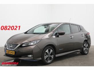 Schadeauto Nissan Leaf e+ Tekna 62 kWh LED ACC 360° Bose SHZ LRHZ 2019/10