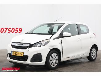damaged passenger cars Peugeot 108 1.0 e-VTi Active Airco Bluetooth Camera 87.179 km! 2021/7