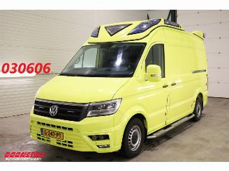 Volkswagen Crafter 2.0 TDI 175 PK DSG Ambulance RTW Lucht 2X Schuifdeur LED Leder Airco Cruise PDC 2019/11