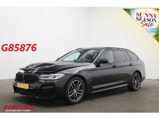 damaged passenger cars BMW 5-serie Touring 530e xDrive AUT High Executive M Sport H/K HUD ACC Navi Clima Memory Leder SHZ LrHZ Camera PDC AHK 2021/3
