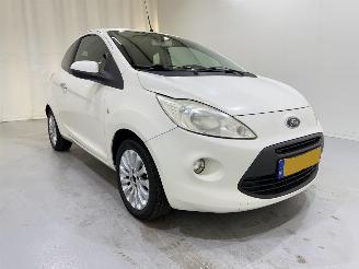 krockskadad bil auto Ford Ka 1.2 Titanium X Clima/Pano 2010/12