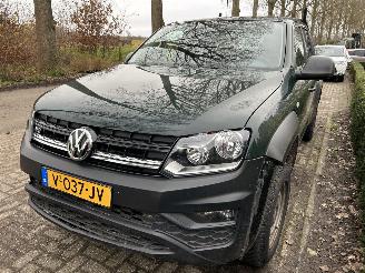 krockskadad bil bedrijf Volkswagen Amarok 3.0 TDI  Automaat V6 Plus Cab  4 Motion   ( Motorschade ) 2017/11