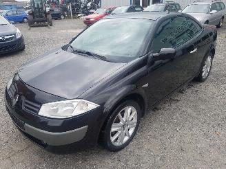 Auto da rottamare Renault Mégane Cabrio Zwart NV676 Onderdelen Deur Bumper 2005/4