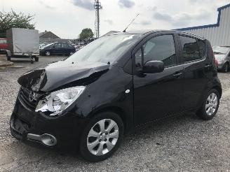 Sloopauto Opel Agila B Zwart GAB onderdelen deur achterklep 2008/5