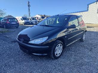 Sloopauto Peugeot 206 1.4 Zwart EXYB Onderdelen KFW Motor 2001/1
