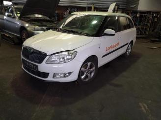 Auto da rottamare Skoda Fabia Fabia II Combi, Combi 5-drs, 2007 / 2015 1.2 TDI 12V Greenline 2011/2